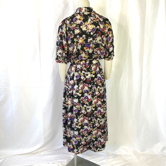 JAERGER SET BLOUSE SKIRT 2 PIECES SET BUTTON DOWN BLOUSE FLORAL SKIRT PLUS 16 - Picture 10 of 16